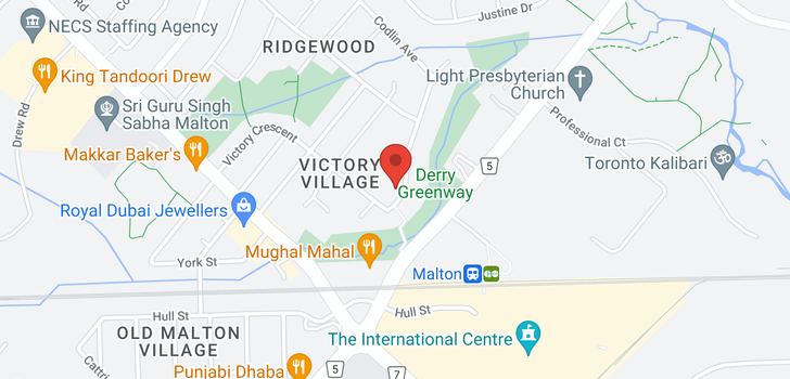 map of 3227 VICTORY CRES